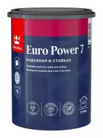 Краска интерьерная Tikkurila Euro Power 7 матовая белая 0,9 л