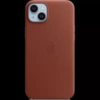 Apple Чехол-крышка Apple MagSafe для iPhone 14 Plus, кожа, коричневый (MPPD3)