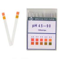 Лакмусовая бумага PH тестер 4,5 - 9 ph, упаковка на 100 тест-полосок