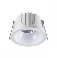 Novotech 358694 SPOT NT21 207 белый Светильник встраиваемый светодиодный IP20 LED 4000К 20W 100-265V KNOF 358694