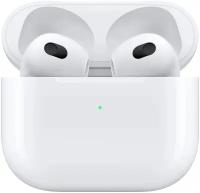 Apple Беспроводные наушники Apple AirPods 3 MagSafe Charging Case (Белый, MagSafe)