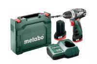 Акк. безударная дрель-шуруповерт Metabo PowerMaxx BS Basic 12В, кейс