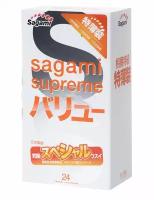 Ультратонкие презервативы Sagami Xtreme Superthin - 24 шт. (прозрачный)