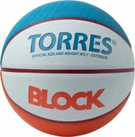 Мяч баскетбольный TORRES Block, р.7