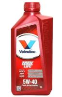 Моторное масло Valvoline MAXLIFE SAE 5W-40 1л