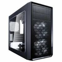 Корпус mATX Fractal Design Focus Mini Window без БП, черный