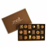 Шоколадные конфеты Melt Chocolates Chocolate в подарочной упаковке, 18шт