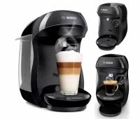 Капсульная кофемашина Bosch Tassimo Happy TAS1002N 1400 Вт, черный