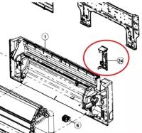 Panasonic CWD933233 заглушка шасси внутреннего блока кондиционера CS-E7MKD