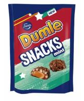 Конфеты Fazer Dumle snacks mint мягкий ирис в молочном шоколаде с мятой и крекерами 100 г (из Финляндии)