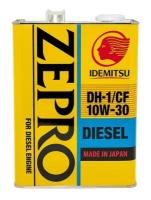 Моторное масло Idemitsu ZEPRO DIESEL 10W-30 синтетическое 4 л