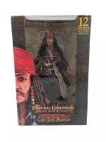 Коллекционная фигурка NECA 1/6 Pirates of the Caribbean: Dead Man's Chest - Jack Sparrow (нека Пираты Карибского моря: Сундук мертвеца - Джек Воробей, 31 см)