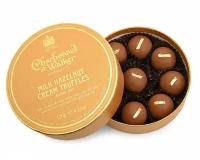 Трюфельные конфеты Charbonnel et Walker Milk Hazelnut Cream Truffles with Edible Gold Leaf, 120 г