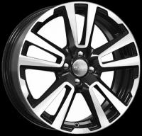 Колесный диск КС874 (Lada Vesta Cross) 6,5x17/4x100 D60,1 ET43 алмаз чёрный