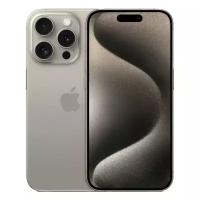 Смартфон Apple iPhone 15 Pro 128 ГБ, Dual: nano SIM + eSIM, титановый