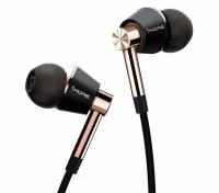 Наушники 1More Triple Driver In-Ear Headphones E1001 (Black/Gold) (Черный/Золотой)