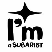 Наклейка на автомобиль I'm A Subarist, наклейка с царапинами для ноутбука, грузовика, мотоцикла, автомобильные аксессуары, украшение из ПВХ, 16 см * 12 см