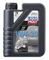 Нс-Синтетическое Моторное Масло Для 4-Тактных Мотоциклов Motorbike 4T Street 10W-30 1Л LIQUI MOLY арт. 2526