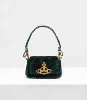 Маленькая стеганая сумка Vivienne Westwood Hazel (Green)