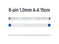 Шлейф тачпада для ноутбука Gateway NE132 FFC 8-pin Шаг 1.0mm Длина 15cm Прямой A-A AWM 20624 80C 60V VW-1