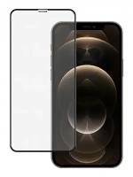 Защитное стекло для iPhone 12 / 12 Pro Ainy Full Screen Cover Glass 0.25мм Black