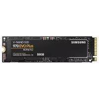 Твердотельный накопитель SSD M.2 500Gb Samsung 970 EVO Plus MZ-V7S500BW, NVMe