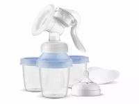 Молокоотсос Philips Avent ручной с контейнерами