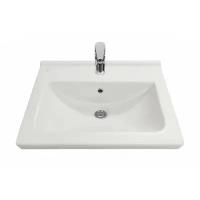 Раковина для ванной Santeri Визит-55 (55х40см) с переливом, белый (1.3115.3.S00.11B.0)