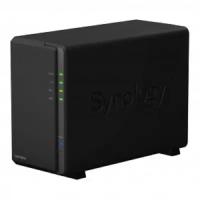 Synology Дисковый массив Synology DS218Play Сетевое хранилище 2xHDD Hot Plug, SATA(3,5''), DC1,4GhzCPU/1Gb/RAID0,1/ 2xUSB3.0/1GigEth/iSCSI/2xIPcam(upto15)/1xPS