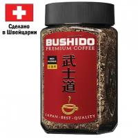 Кофе растворимый BUSHIDO Red Katana 100 г стеклянная банка сублимированный 621826 (1)