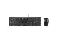 Клавиатура + Мышь Genius SlimStar C126 Black USB (31330007402)