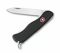 Нож Victorinox Sentinel, 111 мм, 4 функции, с фиксатором лезвия,, 0.8413.3