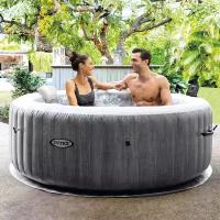 SPA Intex PureSpa Bubble Therapy Greywood Deluxe (28442), 216х71 см