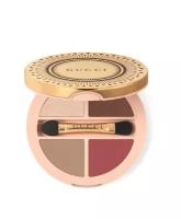 Палетка теней Gucci Palette de Beaute Quatro, оттенок 1 - Summerina Brown