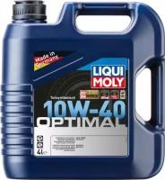 Масло моторное LIQUI MOLY SAE 10W40 Optimal 4 л 3930 полусинтетическое