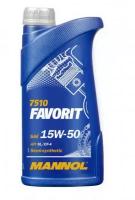 MANNOL MN75101 7510-1 MANNOL FAVORIT 15W50 1 . Поусинтетическое моторное масо 15W-50