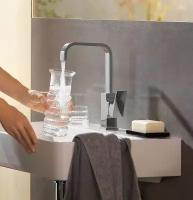 Смеситель Hansgrohe Metropol 32511000 для раковины с донным клапаном