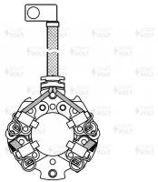 Узел щеточный стартера STARTVOLT VBS 1106