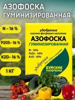 Удобрение Азофоска гуминизированная, Буйские удобрения, 900 гр