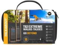 Портативная радиостанция Motorola T82 EXTREME (TALKABOUT) (2 шт) черная/оранжевая