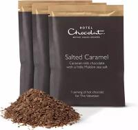 Горячий шоколад Hotel Chocolat с соленой карамелью (20 порционных пакетиков)