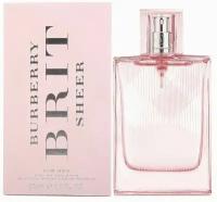 Burberry Brit Sheer туалетная вода 50 ml