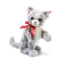 Мягкая игрушка Steiff Nicki Christmas kitten (Штайф Рождественский котенок Ники, 23 см)