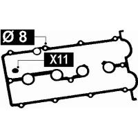 BGA RK3352 комплект прокладок клапанной крышки Mazda (Мазда) 323, 626, mpv, premacy 1.8-2.0 [fp9a / fs / fs2c /