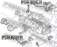 опора двс, PGMBOXLH FEBEST PGM-BOXLH