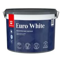 Tikkurila Euro White / Тиккурила евро вайт краска для потолков 9л