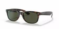 Солнцезащитные очки Ray-Ban RB2132 New Wayfarer Classic, размер XL (Tortoise/Green)