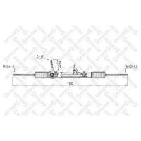 рейка рулевая без г/у Fiat Bravo 1.4i 12V 04/97]/Tempra/Tipo all 88] STELLOX 0035011SX