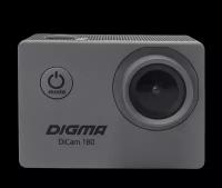 Digma Экшн-камера Digma DiCam 180 серая