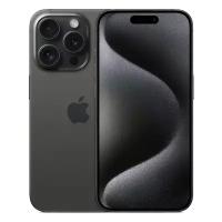 Смартфон Apple iPhone 15 Pro 128 ГБ, Dual: nano SIM + eSIM, черный